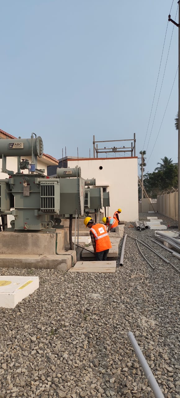 Institutional — Transformer & Cable Installation