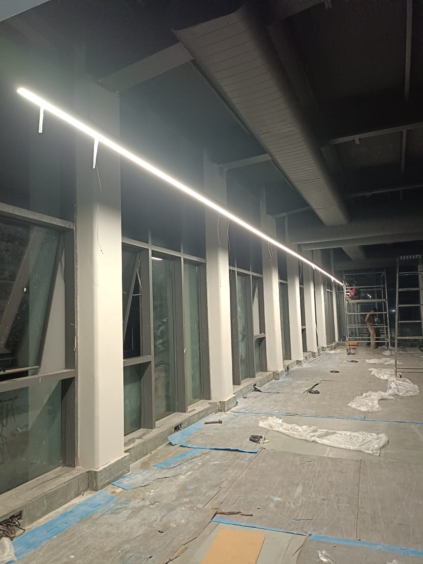 Institutional — Linear LED Strip Installation