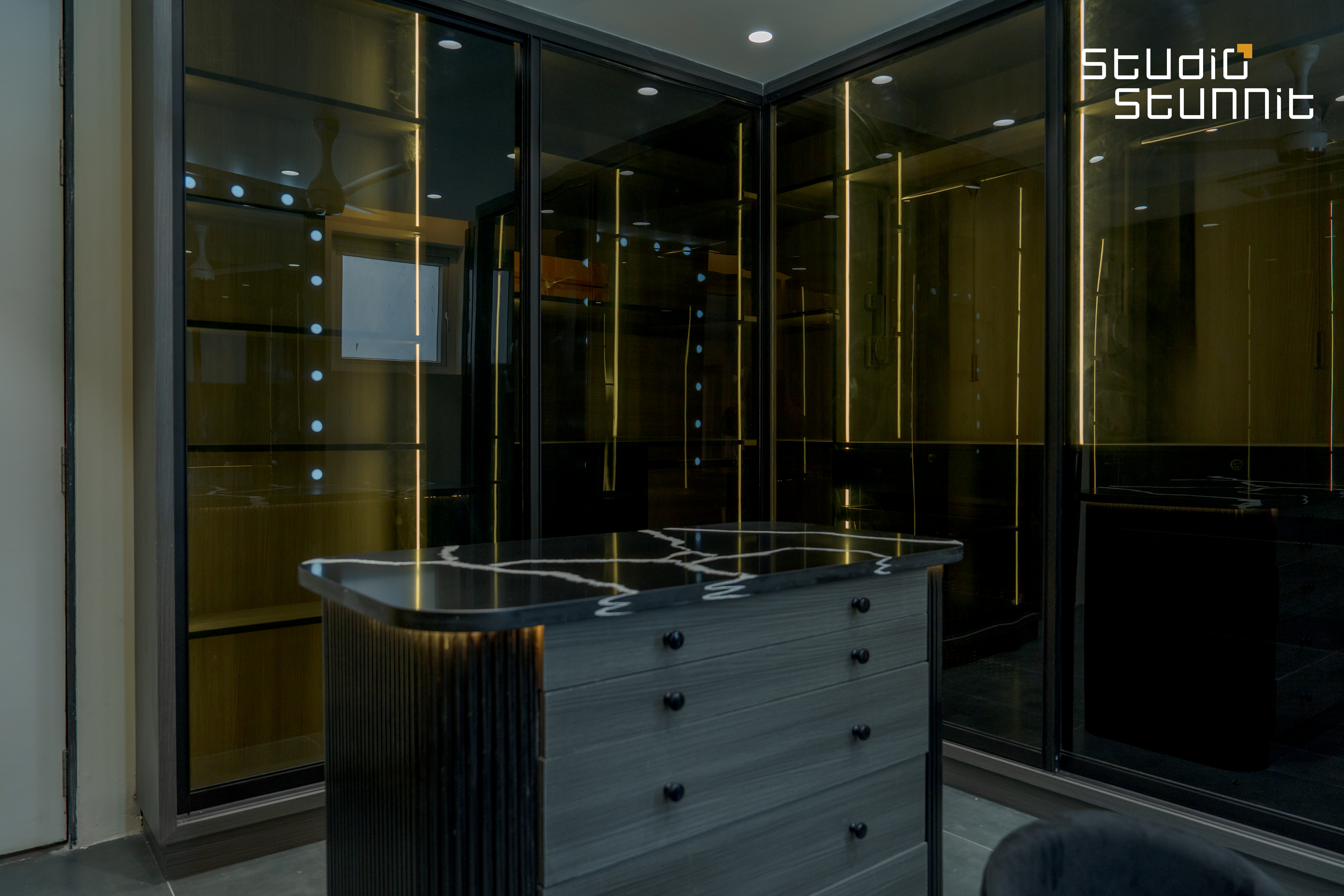 Residential — Dressing Room Wardrobe Lighting