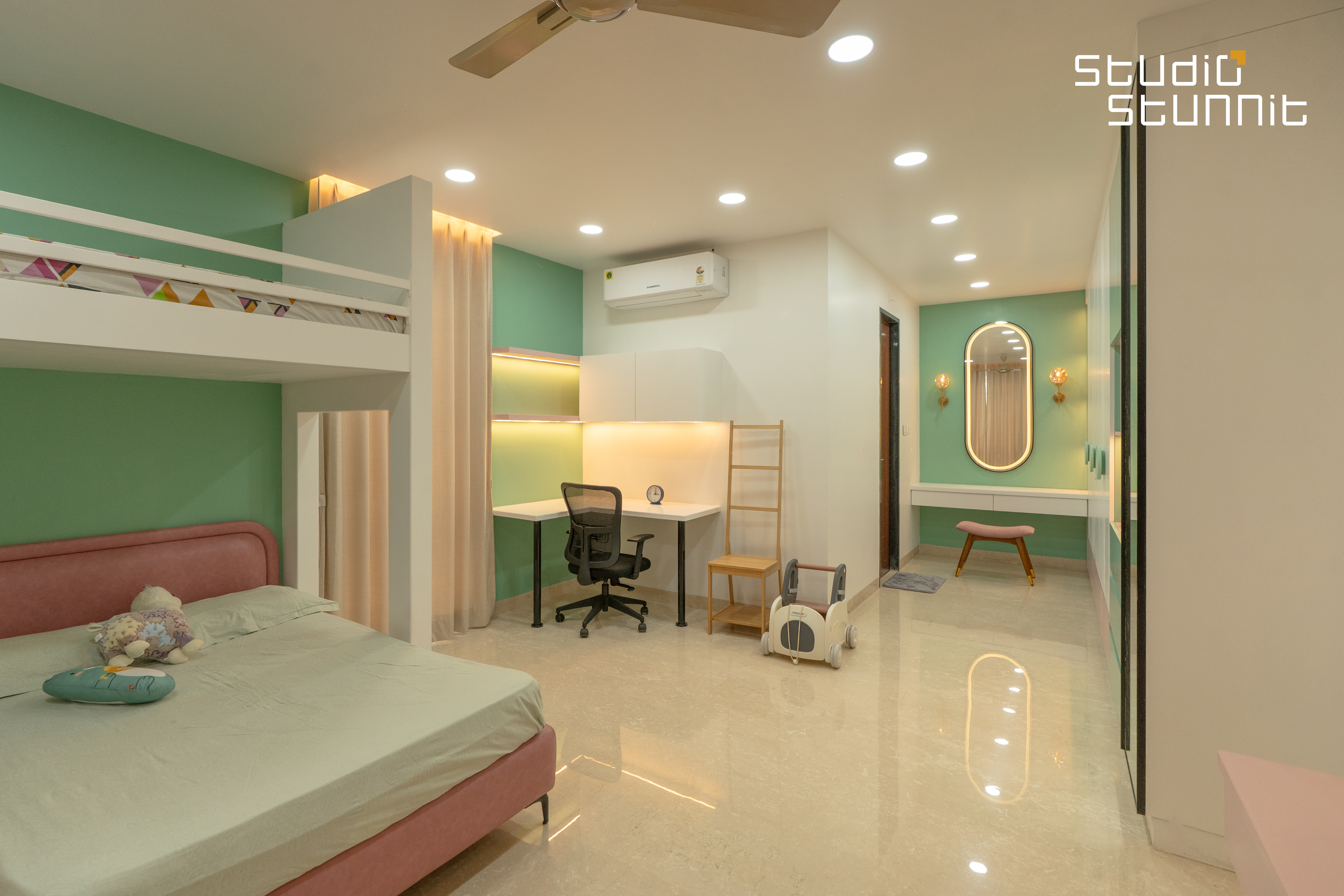 Residential — Kids Study Nook Lighting